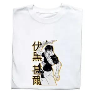 Koszulka Toji Fushiguro – t-shirt Jujutsu Kaisen, prezent dla fana anime