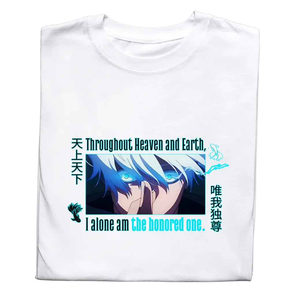 Koszulka – t-shirt Jujutsu Kaisen, prezent dla fana anime