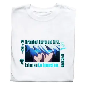 Koszulka Gojo Satoru – t-shirt Jujutsu Kaisen, prezent dla fana anime