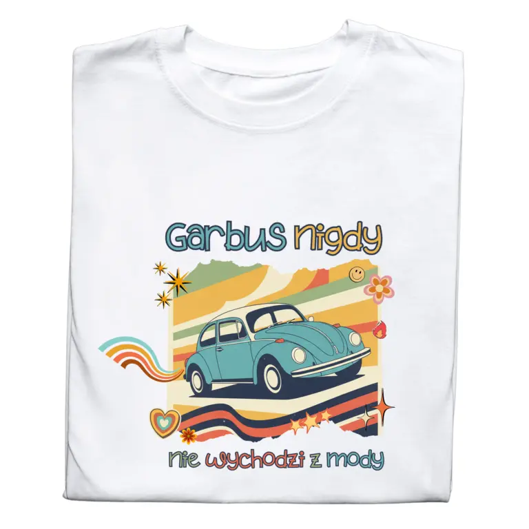 Koszulka Garbus Beetle – t-shirt dla fana klasycznej motoryzacji, idealny prezent