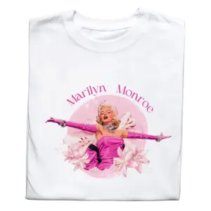 Koszulka z nadrukiem Marilyn Monroe – t-shirt dla fana, stylowy prezent