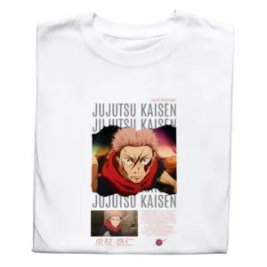Koszulka Yuji Itadori – t-shirt z nadrukiem, idealny prezent dla fana