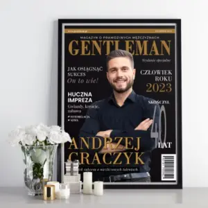 GENTLEMAN – Personalizowana Okładka, Twój Styl, Twoja Historia
