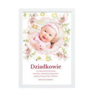 Personalizowany plakat dla Babci i Dziadka
