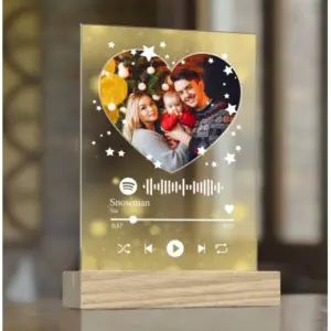 Spotify na szkle akrylowym - Magia Świąt W Twojej Muzyce!