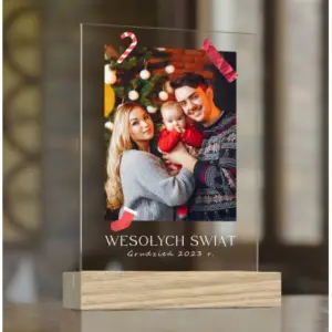 Zdjęcie na szkle akrylowym – świąteczny pomysł na prezent z własnym zdjęciem