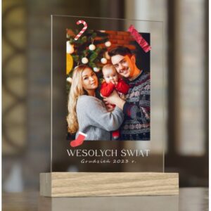 Zdjęcie na szkle akrylowym – świąteczny pomysł na prezent z własnym zdjęciem