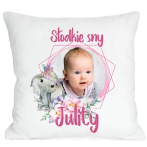 Poduszka ze zdjęciem Słodkie sny