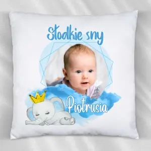 Poduszka ze zdjęciem Słodkie sny