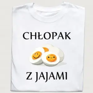 Koszulka "Chłopak z Jajami" | Śmieszna i odważna