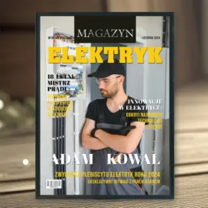 Okładka magazynu "ELEKTRYK" Twoje Zdjęcie na Okładce