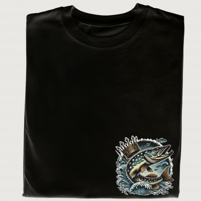 Szczupak Król Wód – Koszulka dla Prawdziwych Wędkarzy