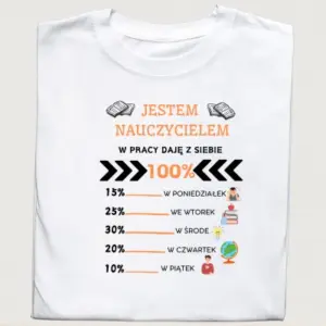 Koszulka dla Nauczyciela z Humorem - Idealny Prezent