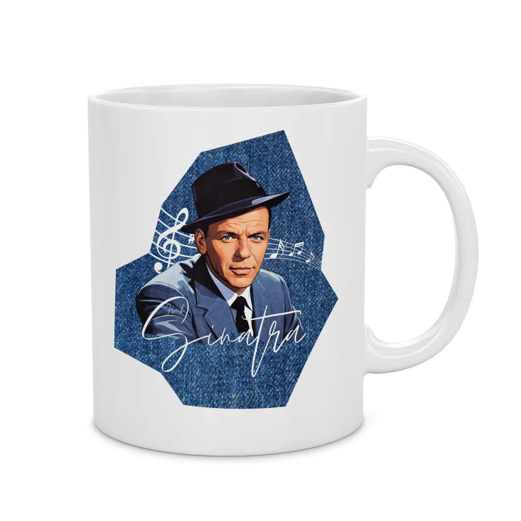 Kubek z Grafiką Sinatra – elegancki prezent dla fana muzyki