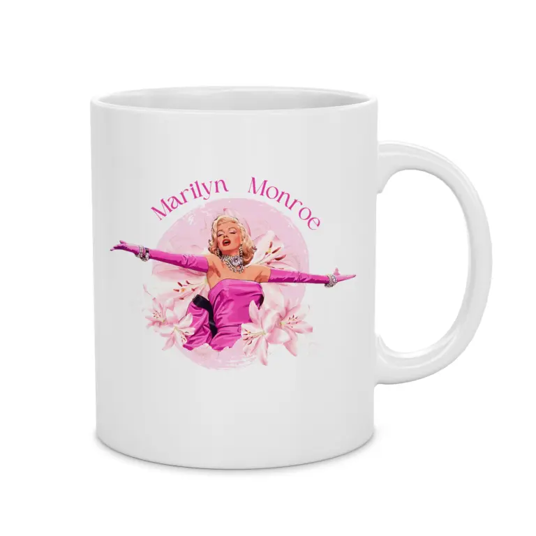 Kubek z Grafiką Marilyn Monroe – stylowy prezent dla fana