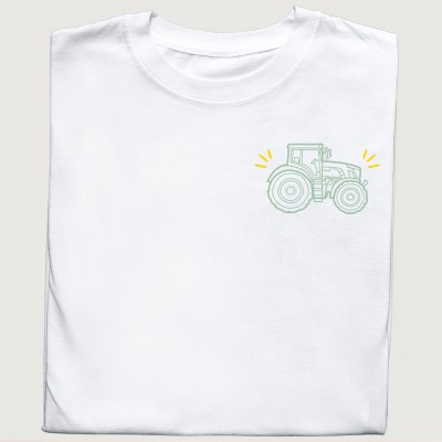 Śmieszna koszulka z traktorem – NI MOM CZASU BO ŁOROM