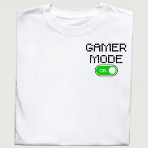 Koszulka z nadrukiem, idealna dla miłośników gamingu