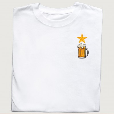 Świąteczna Koszulka z Kuflową Choinką – Humor i Klimat w Jednym