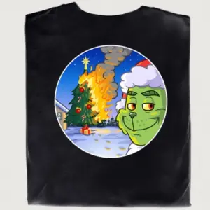 Świąteczna Koszulka z Grinchem – Złośliwy Styl na Wesołe Święta