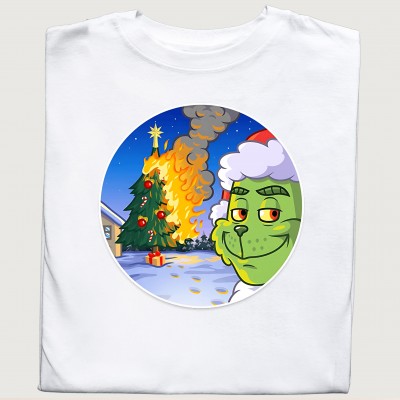 Świąteczna Koszulka z Grinchem – Złośliwy Styl na Wesołe Święta