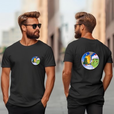 Świąteczna Koszulka z Grinchem – Złośliwy Styl na Wesołe Święta