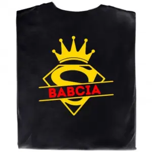 Królowa Babcia – Stylowa Koszulka z Koroną