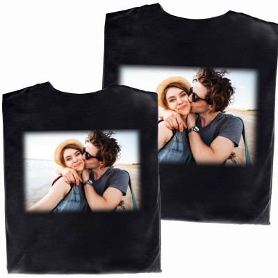 Zestaw T-Shirtów dla Pary King & Queen z Waszym Zdjęciem