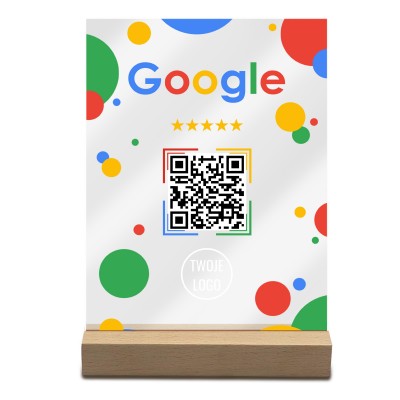 Tabliczka Akrylowa z QR – Zadbaj o Swoją Reputację Online