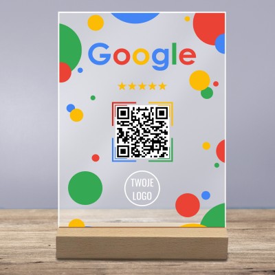 Tabliczka Akrylowa z QR – Zadbaj o Swoją Reputację Online