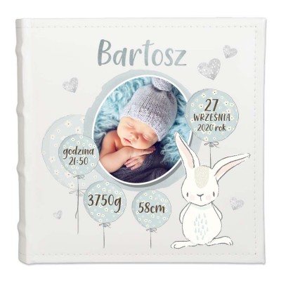 Album metryczka ze zdjęciem Chrzest Roczek