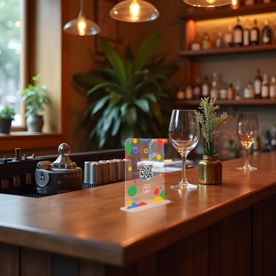 Tabliczka Akrylowa z QR – Zadbaj o Swoją Reputację Online