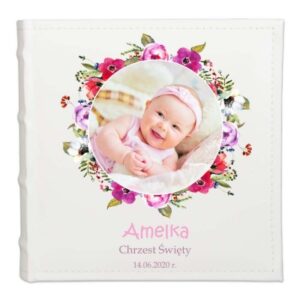 Personalizowany album - prezent na chrzest