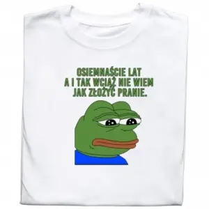 Koszulka Na 18 – Zabawny Nadruk, Super Pomysł Na Prezent