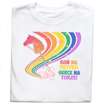Hobby Horse w Sercu, Styl na Koszulce!