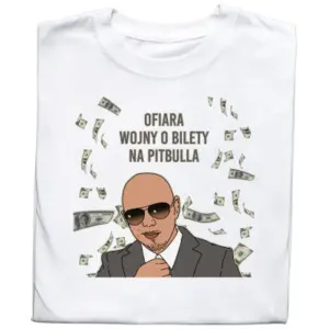 Koszulka Mem Pitbull – Kultowy Hit Internetu dla Fanów Humoru