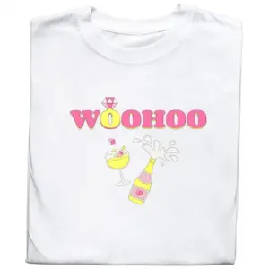 Koszulka „WOOHOO” – Idealna na Wieczór Panieński!