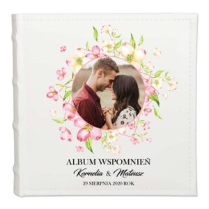 ALBUM ZE ZDJĘCIEM PARY MŁODEJ Z OKAZJI ŚLUBU LUB ROCZNICY.