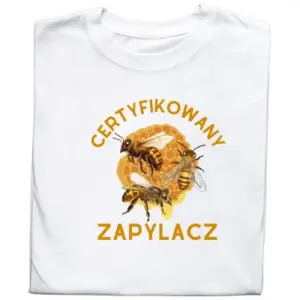 Koszulka „Certyfikowany Zapylacz” – Idealna dla Miłośników Pszczół i Natury!