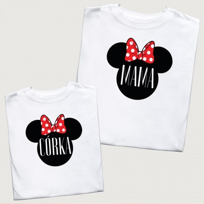 Zestaw 2 koszulek „Mama & Córka” – bo najlepsze duety chodzą parami!