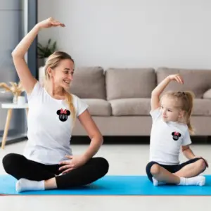 Zestaw 2 koszulek „Mama & Córka” – bo najlepsze duety chodzą parami!