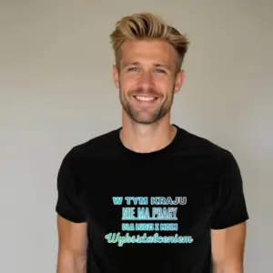 Koszulka "Nie ma pracy dla ludzi z moim wykształceniem"