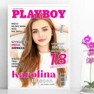 Personalizowana Okładka PLAYBOY – Zmysłowy i Unikalny Prezent dla Kobiety
