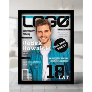 Personalizowana Okładka LOGO – Wyjątkowy Prezent na Urodziny