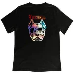 Koszulka „FIREBALL” – Wybuchowy styl na co dzień!