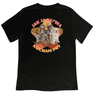 Koszulka „Jak ja ku*wa kocham psy” – Dla miłośnika czworonogów