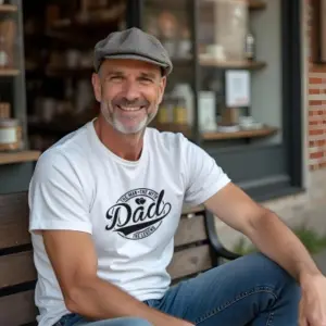 Koszulka z grafiką – dla Taty: „The Man. The Myth. The Legend.”