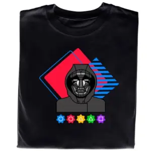 Koszulka Squid Game – T-shirt z nadrukiem inspirowanym hitem Netflixa
