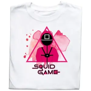 Koszulka z nadrukiem Squid Game – inspirowana hitem Netflixa