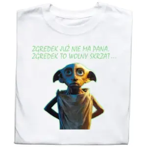 Koszulka z grafiką Zgredka – prezent dla wolnego skrzata