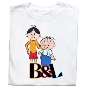 Koszulka z nadrukiem Bolek i Lolek – klasyka polskiej animacji